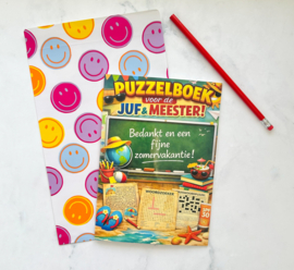 Juf/Meester puzzelboek