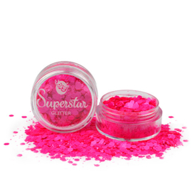 Chunky glitter Neon Roze