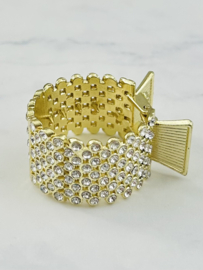 Staartclip Strass