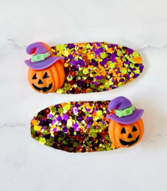 Klikklaks Glitter Pumpkin set van 2