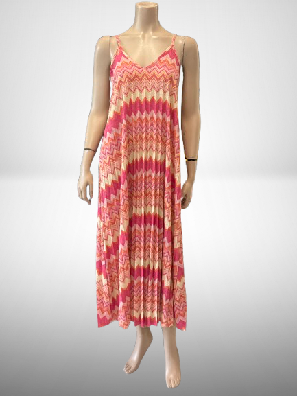 Jurk Zigzag roze