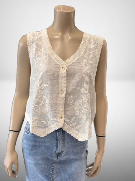 Top/gilet Effeny