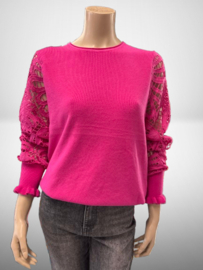 Trui design fuchsia