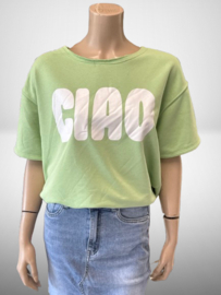 Shirt Ciao Groen