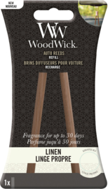 Woodwick Auto Reeds Navulling Linen