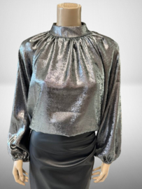 Blouse Lucky metallic