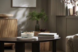 Woodwick Large White Teak