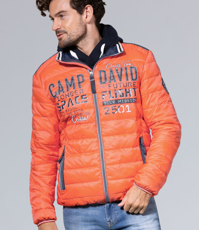 camp david hoodie orange