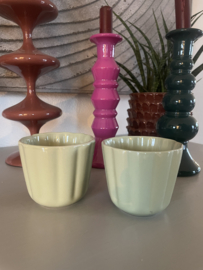 Mica koffiekop mint groen 250 ml