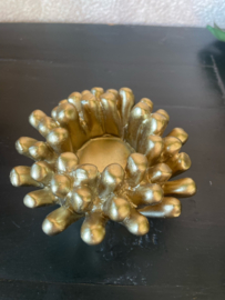 waxinelicht houder goud