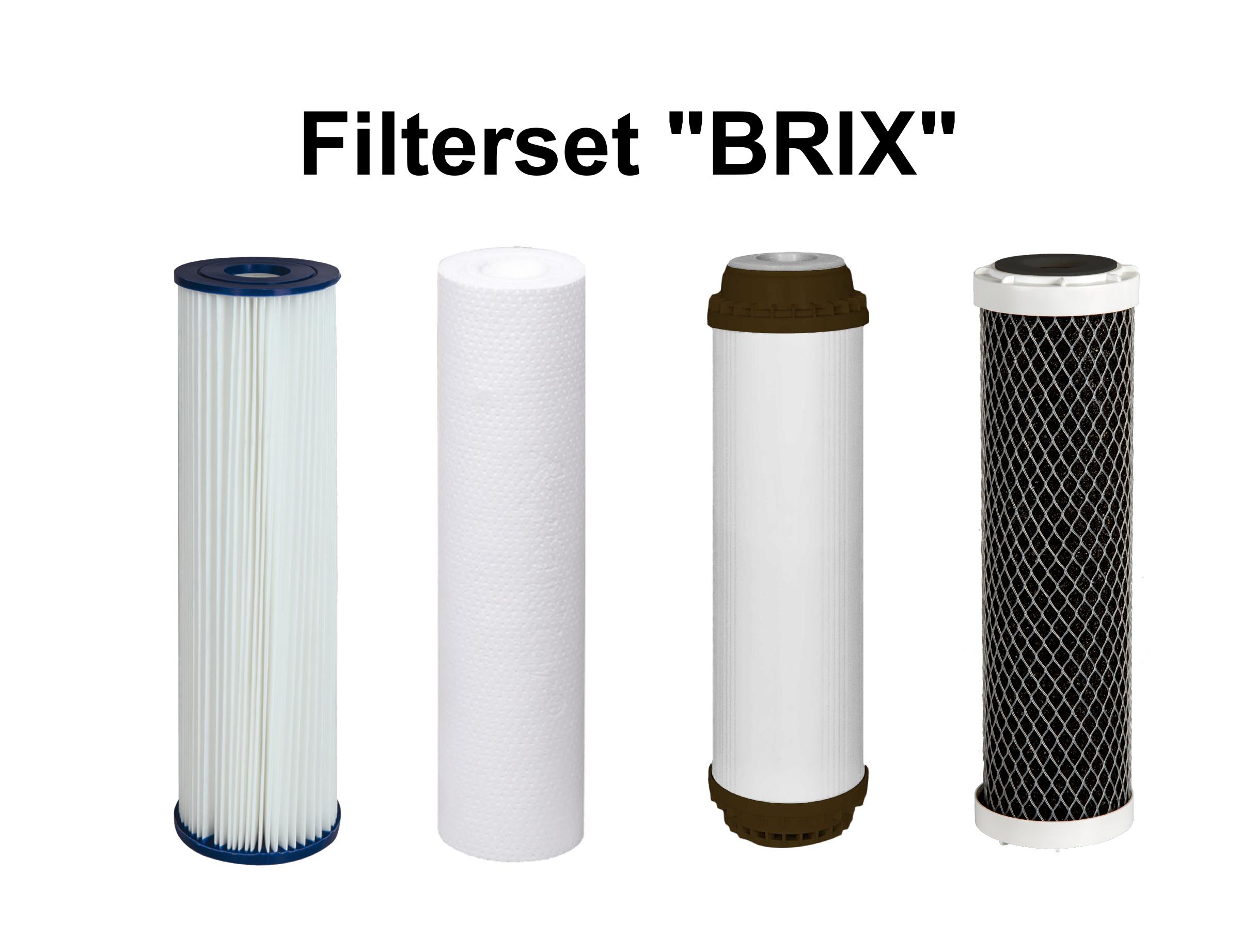 Aquafilter  A set of 4  replaceable cartridges for "BRIX" System