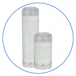 Container met Polyfosfaat voor anti kalk filter 10"  FCPRA-10N  