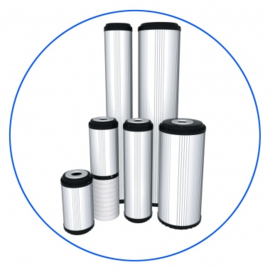 GAC filter(Granular Activated Carbon) voor 10" filterhuis. FCCA