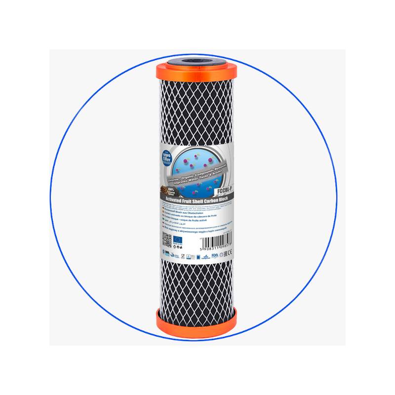 Aktieve Kool filter voor 10" filterhuis FCCBL-P