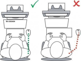 Ergonomisch | toetsenbord en muis | Zilver | USB connector