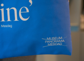 Luxe tas met print van het Panorama van Scheveningen