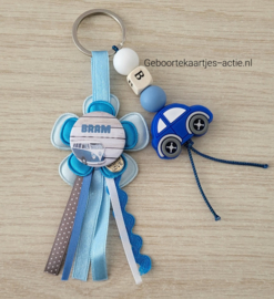 Naamsleutelhanger Bram