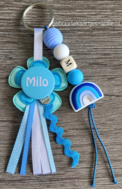Naamsleutelhanger Milo