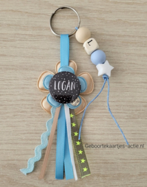 Naamsleutelhanger Logan