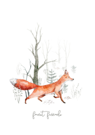 Poster | Forest Friends | Vos