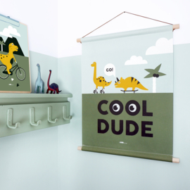 Textielposter | Dino | Cool Dude