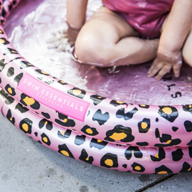 Baby Zwembad - Leopard Pink