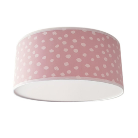 Plafondlamp | Stip Poederroze | Bi & Li