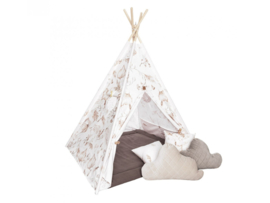 Tipi Tent - Boho | Inclusief mat en kussens