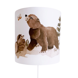 Wandlamp | Bosdieren | Beer