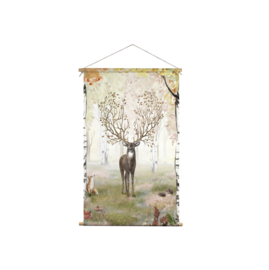 Textielposter | Amazing Antlers Autumn