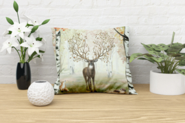 Sierkussen | 60 x 60 cm | Amazing Antlers Autumn | Kikki Belle