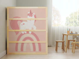 Bed stickers Eenhoorn | Ikea Kura Bed