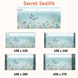 Fotobehang - Secret Sealife