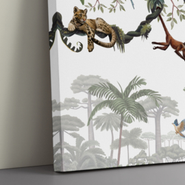 Canvas | Kikki Belle | Cheeky Monkey's en Luipaard
