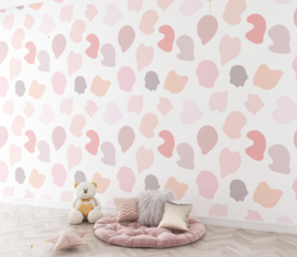 Behang |  Pink | Terrazzo