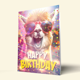 Happy Birthday Alpaca