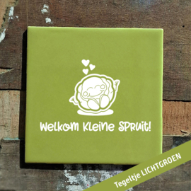Welkom kleine spruit