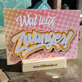 Wat leuk, zwanger!