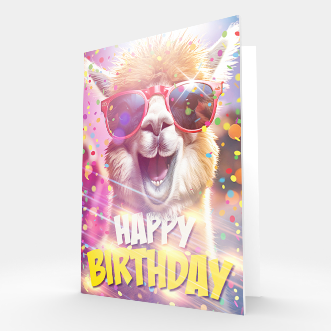 Happy Birthday Alpaca