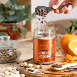 Kokos spread crunchy met cacao nibs 300 g