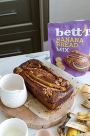 Bananenbrood bakmix glutenvrij & bio