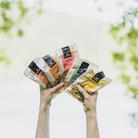 Cashewnoten met curry & citroen 120 g