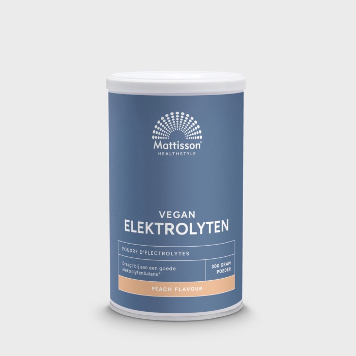 Elektrolyten poeder perzik