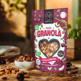 Paleo granola kersen & amandelen 370 g