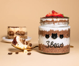 Overnight oats tiramisu