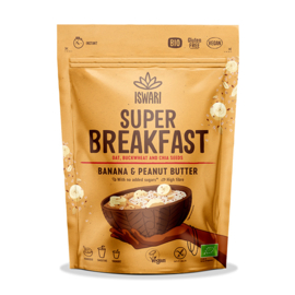 Super ontbijt banaan & pindakaas