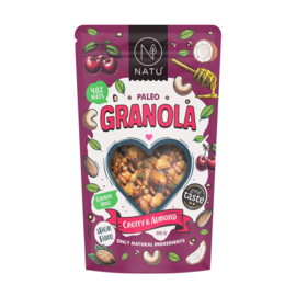 Paleo granola kersen & amandelen 370 g