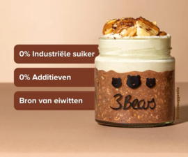 Overnight oats peanut brownie