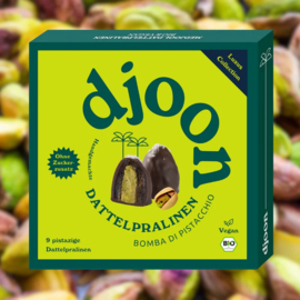 Dadelpralines bomba di pistacchio