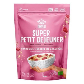 Super ontbijt framboos & pindakaas